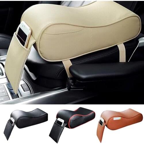 50% Dropshipping!!Universal Car Armrest Pad Auto Vehicle Center Arm Cushion Pillow Trim Support