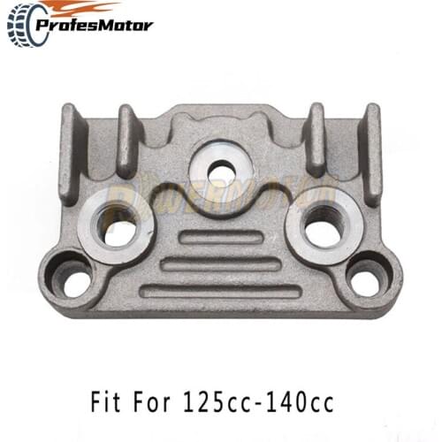 Motorcycle Oil Cooler Adapter Engine Cylinder Cover For 125cc 140cc Horizontal Engine Adapter Dirt Pit Bike Monkey Bike