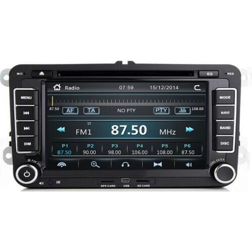 Car DVD Player For Skoda Volkswagen VW Passat B6 Polo Golf Touran Sharan Jetta Caddy T5 Tiguan Bora 2 Din Car Radio GPS