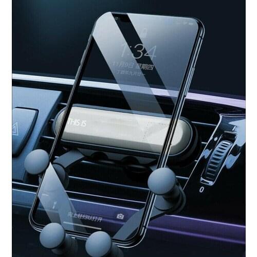 Gravity Car Phone Holder For iphone X Xs Max Samsung S9 in Car Air Vent Mount Car Holders For Xiaomi Huawei Mobile Phone Stand