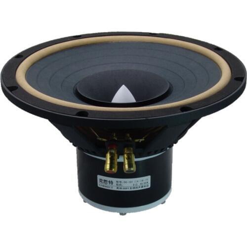 HF-048 HiFi Speakers 10 Inch HiFi Full Range Speaker Magnet leather-edged cone basin 8Ohm Aluminium basin frame loudspeaker