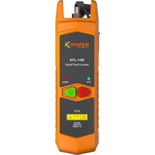 KFL-11M Mini Visual Fault Locator Testing Distance is up to 30km With Back Clip Design, LED
