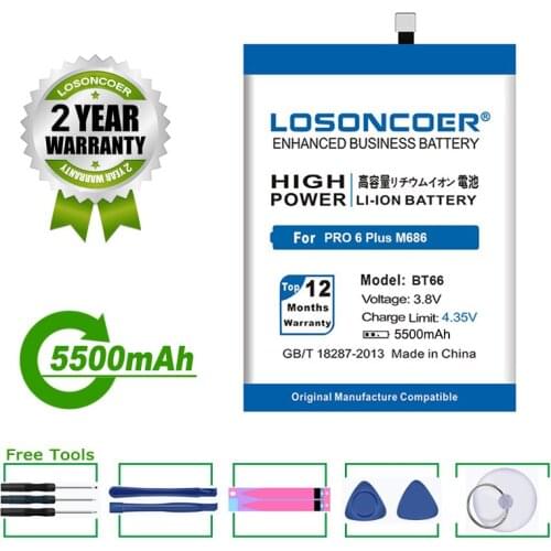 LOSONCOER Meizu PRO 6 Plus Phone Batteries China