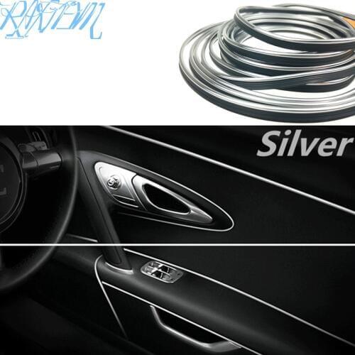 5m Car Interior Mouldings Trim Decorative Strip Line for Renault Koleos Clio Scenic Megane Duster Sandero Captur Twingo