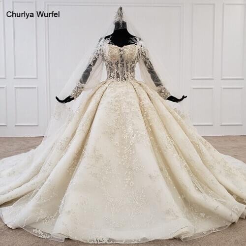 HTL1168 wedding dress 2020 lace off the shoulder applique beading crystal pearl lace up bohemian robe mariage boheme