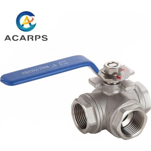 HIgh Temperature 2 Way 1 piece Low Pressure Ball Valve ss304 3316 For Water Oil Steam