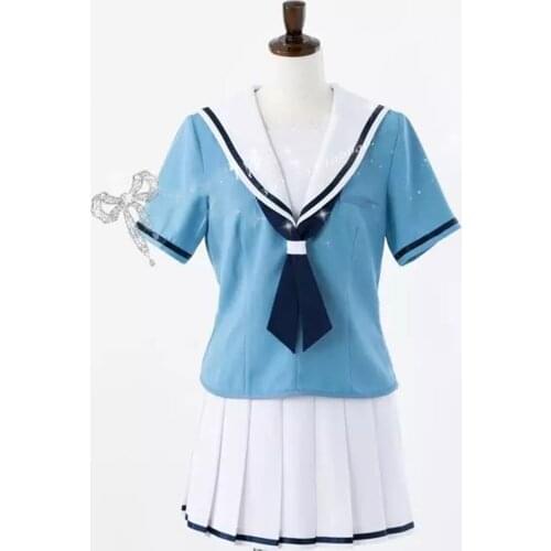 Japanese Hot Anime BanG Dream! cosplay TOYAMA Kasumi/HANAZONO Tae/YAMABUKI Saya cos JK School uniforms girls Sailor clothes