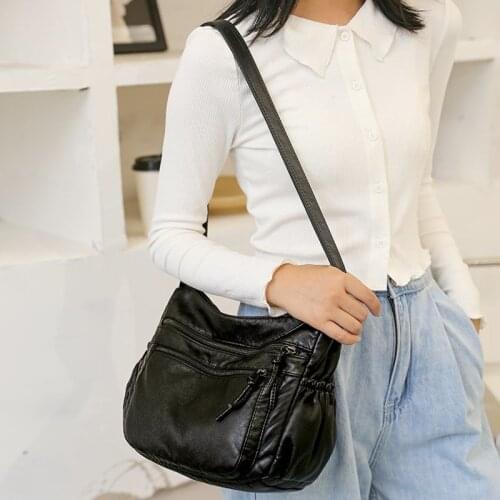 Ladies Soft Messenger Bag Casual Bag New Fashion Messenger Bag Ladies Fashion Luxury