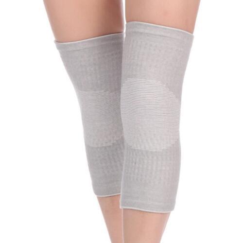 1 pair Self-Heating Knee Support Elastic Anti-slip Knitted Warm Knee Brace For Arthritis Joint Pain Relief And Injury Recovery