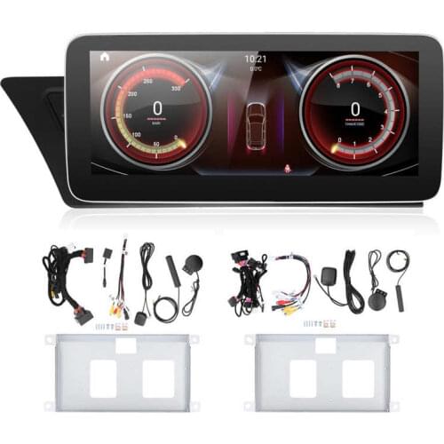 10.25in Car Player for Android 10.0 8 Core 4+64G WiFi 4G Touch Screen Fit for A4 A5 2008-2016 LHD