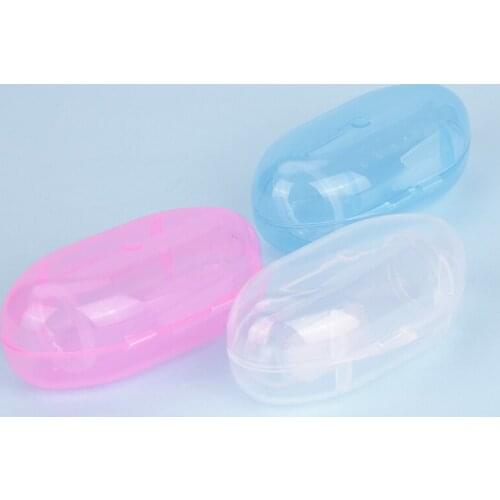 100 Pc/lot Childrens Toothbrush Finger Baby Toothbrush Deciduous Tooth Brush Baby Brush with Box