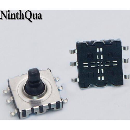 2pcs 6 Pin DC Power Monitor Switch 10*10*9 mm Multi-function Multidirectional Touch On Off Reset Button Switchs