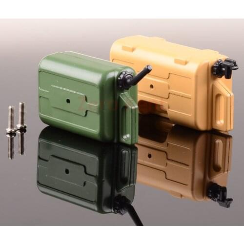 1/10 Scale Rc Truck Accessories Mini Fuel Tank Oil Can For RC 1/10 Axial SCX10 D90 Wraith TRX-4