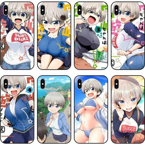 Uzaki-chan Wants to Hang Out Hana Uzaki Phone Case Cover Cellphone shell for iPhone Samsung 678 X 11Pro Plus S20 Huawei Xiaomi