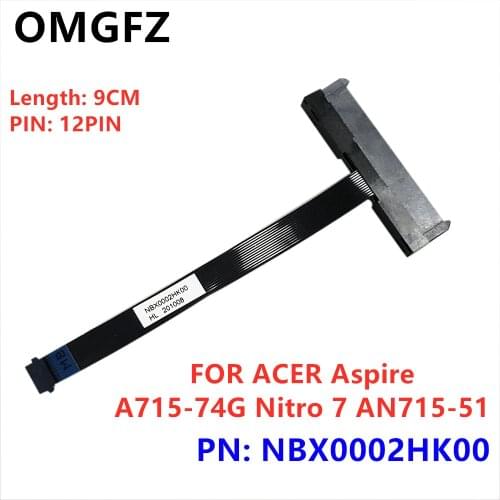 FOR ACER Aspire A715-74G Nitro 7 AN715-51 HDD Hard Drive CABLE NBX0002HK00 9CM 12PIN