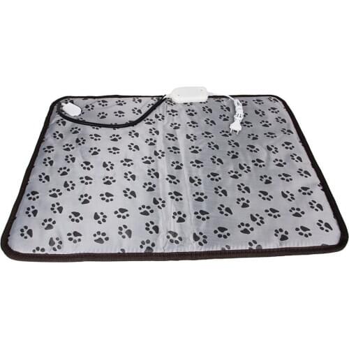 Dog Cat Electric Heat Pad Temperature Adjustable Pet Bed Blanket Puppy Bunny Heater Mat Autumn Winter Cushion 2020 hot sealing