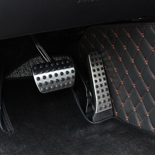 No-Drilling Gas Brake Foot Pedal Cover Cap Kit For Benz C E GLA Class W204 W205 W212 W213 C180 C200 C300 E200 E250 E300 E350