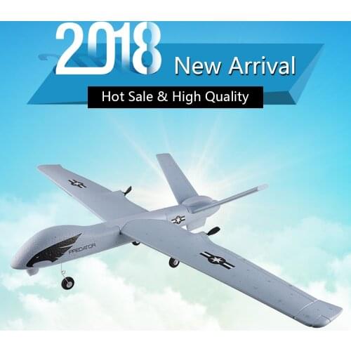 Flying Model Gliders RC Plane 2.4G 2CH Predator Z51 Remote Control RC Airplane Wingspan Foam Hand Throwing Glider Toy Planes