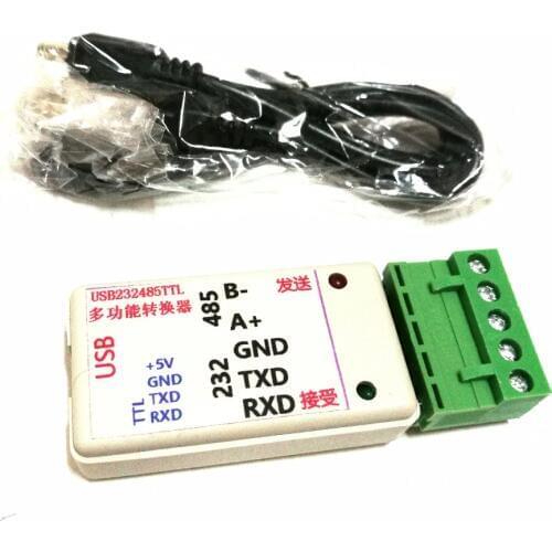 USB to 485 USB to 232 232 to 485 with light triple converter
