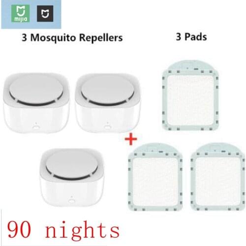 Xiaomi Mijia Mosquito Repellent Killer basic version No Heating Fan Drive Portable Insect Repeller Timing Function Repellent