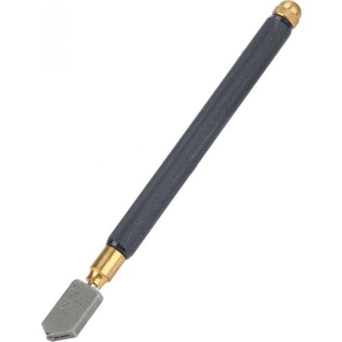 Professional Oil Feed Glass Cutter Portable Manual Diamond Tile cutter Sharp Knife Wheel Blade DIY Mirror Repair Cutting Tools