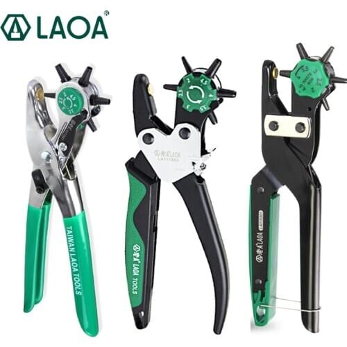 LAOA Leather Punching Plier Belt punch High Quality Professional Punching Tools