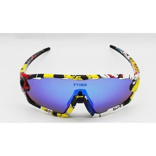 5 Lenses UV400 Sports Sunglasses Bike Ultralight UV Glasses Cycling Riding Driving Leisure Bicycle Men Women Eyewear
