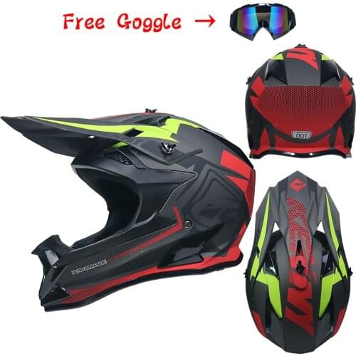 Light Off-road Motorcycle Helmets downhill racing Full Face Helmet Motorcycle Helmet DOT approved cross helmet