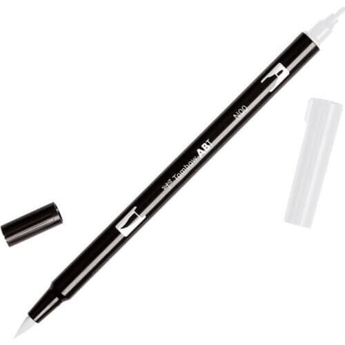 Tombow ABT Transparent N00 Soft Brush Pen Blender Markers Japan