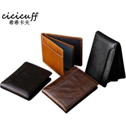 Ultrathin Driver License Holder Wallet Document Folder Genuine Leather Cover for Car Driving Business Credit Card Holder Unisex
