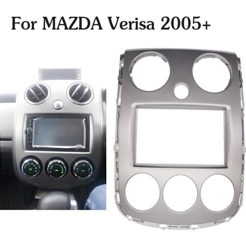 2 Din Frame for MAZDA Verisa 2005+ DVD Radio 2din Fascia Face Stereo Panel Audio Dash Kit Adapter Adaptor