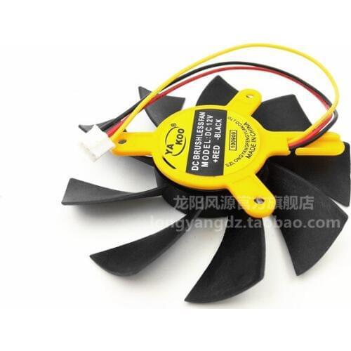 5pcs New Silent 9015 DC12V 4.2x4.2x4.2mm Hole Pitch diameter 85MMx15MM Fan For Graphics Card fan blade with 3pin