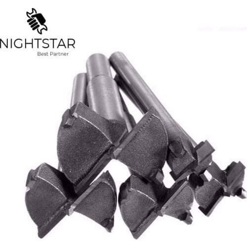 5pcs Hole Drill Bit Woodworking Hole Saw Wooden Wood Cutter Dia 15 20 25 30 35mm