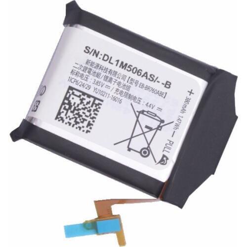 10pcs /lot 380mAh EB-BR760ABE Battery For Samsung Gear 3 frontier Gear S3 classic R760 SM-R760 SM-R765 SM-R765S SM-R770