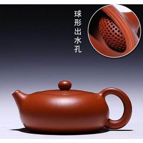 Free Shipping 180ML Dahongpao Purple Clay Teapot Yixing Famous Handmade Kung Fu Zisha Tea Pot High Grade tea gift