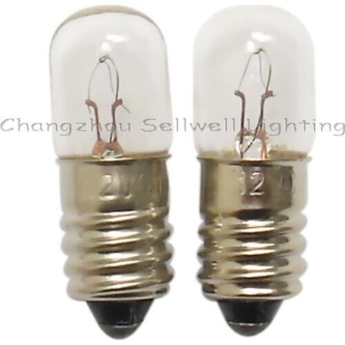 E10 T10x28 12v 0.11a 10pcs Miniature Lamp Bulbs Lighting A298