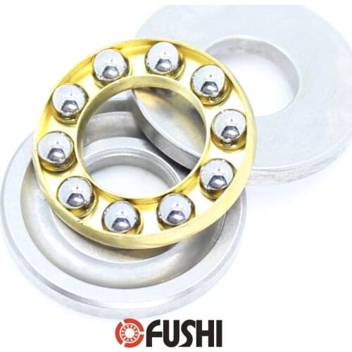 F5-10M Bearing 5*10*4 mm ( 10PCS ) ABEC-1 Miniature F5 10 M Thrust Axial F5 10M Ball Bearings With Grooved Raceway