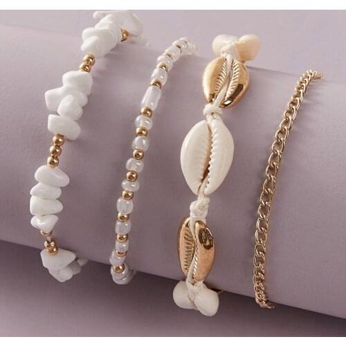GRAYCEWODY White Bracelets