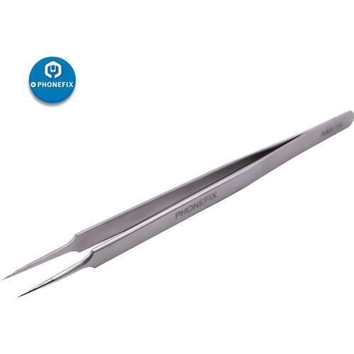 Curved Straight Tip Precision Stainless Electronics Industrial Tweezers Anti-static Phone Motherboard Repair Hand Tools Sets