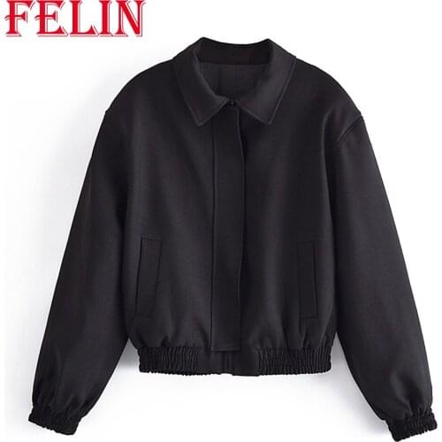 Женские черные куртки KONDALA China At AliExpress