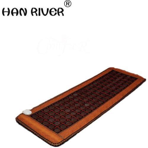 2018 High Sale Infrared Heated Tourmaline/Germanium Stone Massage Mat Korea Mattress Heating Massage Korea Tourmaline Mat
