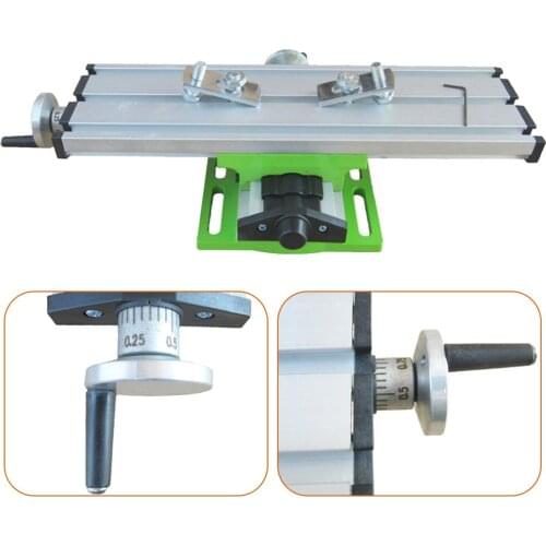 Multi-functional Miniature Precision Mini Table Bench Vise Bench Drill Milling Machine Cross Assisted Positioning Tool