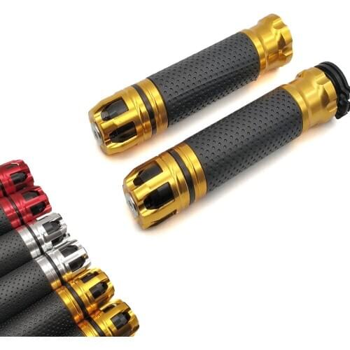 Motorcycle Anti-Skid Handle ends handlebars Racing hand grips CNC 22mm 7/8" For Honda RC51 NC750S NC750X nc 750 750x NC700S