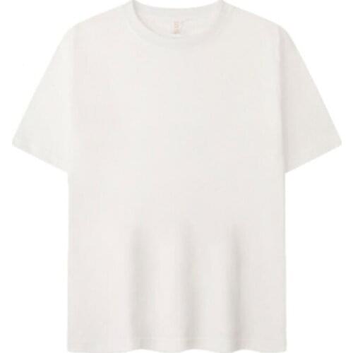 Mens Summer Short Sleeve Crew Neck T-Shirt Simple Solid Color Casual Basic Pullover Tops Cotton Lightweight Undershirt