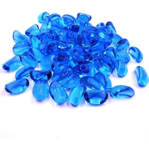 1KG Irregular Glass Stones Garden Pebbles Artificial Crystal Gemstones Colorful Quartz for Aquarium Turtle Tank Vase Filler