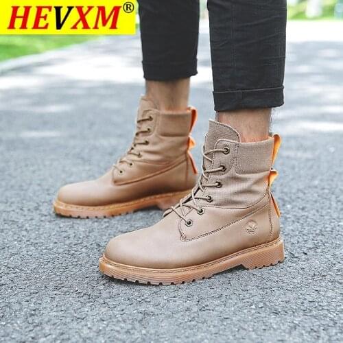 New Fashion Round Toe Ankle Boots Women Shoes Sexy Lace Up Martin Boots Autumn Low-heeled Women Boots Zapatillas Mujer Plus Size
