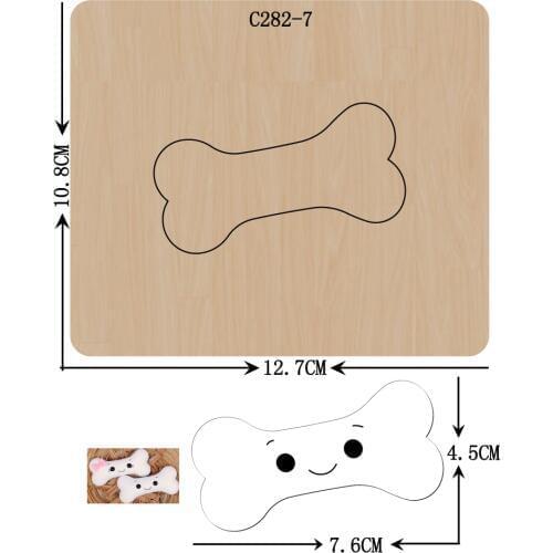 New Earrings, pendant Wooden die Scrapbooking C-282-7 Cutting Dies Compatible with most die cutting machines