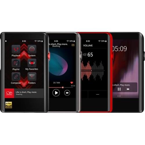 Portable HiFi music player SS M2X Lossless wifi music player two-way USB C+bluetooth+DSD+DLAN MP3 speaker with 3.2 inch screen