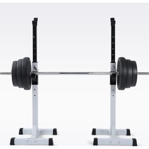 Simple Home Fitness Barbell Rack Split Adjustable Bell Carrying Rack Bench Press Fitness Equipment Squat Rack