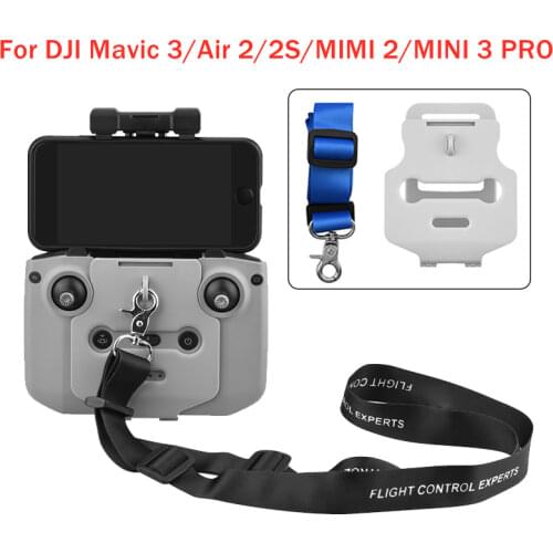 Remote Control Hook Holder Strap For DJI Mavic Air 2/ Air 2S Drone Adjustable Lanyard for Mavic Mini 2 Neck Strap Accessories
